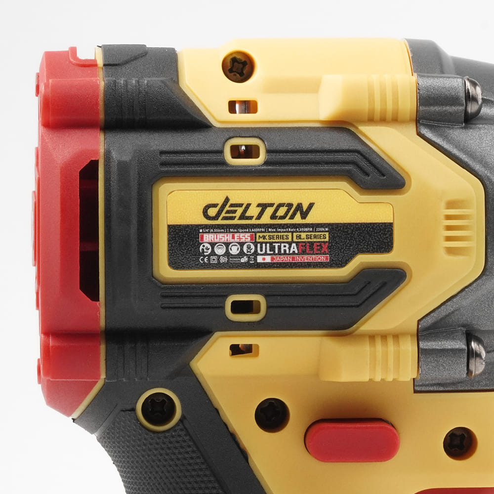สว่านไขควงกระแทกไร้สาย (เฉพาะเครื่องเปล่า) DELTON รุ่น PROM-09XT 20V